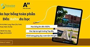 Học Bổng Toàn Phần Aalto University Ở Đâu Tphcm 2024