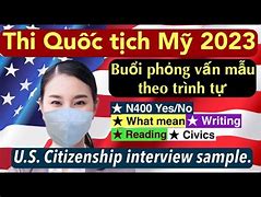 Phỏng Vấn Thi Quốc Tịch Mỹ 2022 Online Login Email Login Facebook